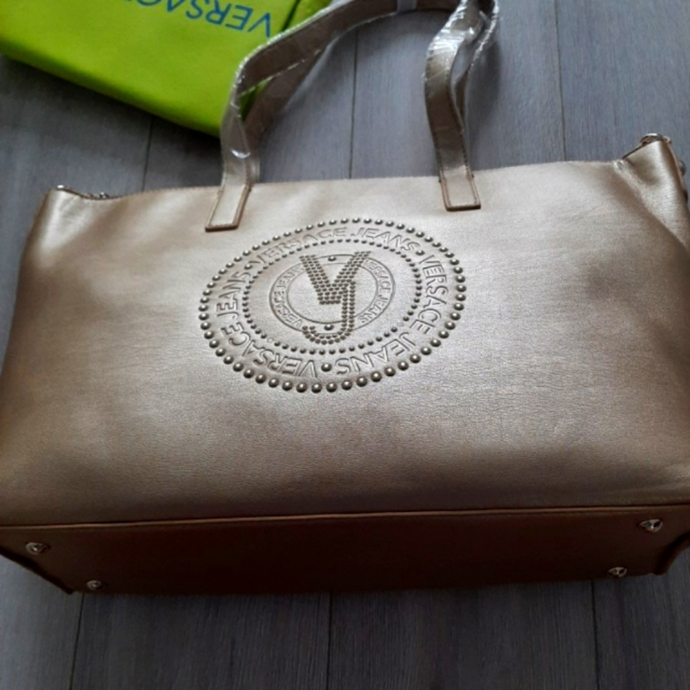 Versace tote bag black